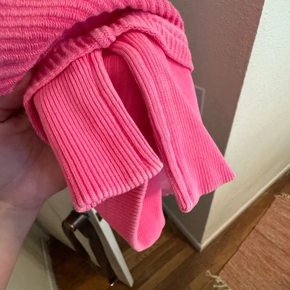 Aerie Vibrant Pink Hoodie - Picture 5 of 6